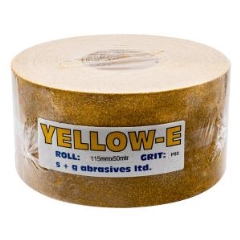 S+G Riken Yellow-E EWT Roll 115mm x 50M: P80