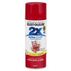 Rust-Oleum® 2X Ultra Cover: Gloss Apple Red - Aerosol