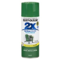 Rust-Oleum® 2X Ultra Cover: Gloss Meadow Green - Aerosol