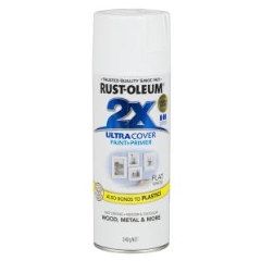 Rust-Oleum® 2X Ultra Cover: Flat White - Aerosol