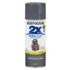 Rust-Oleum® 2X Ultra Cover: Gloss Dark Grey - Aerosol