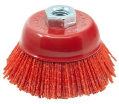 Smart Bristol Brush Cup: 3" M14 - Each