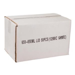 Smart Cup System Lids 125µm: 650ml & 850ml - Box 50