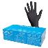 Smart Premium Black Nitrile Gloves: Large - Box of 100
