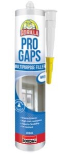 Gorilla Pro Gaps Multipurpose Filler: White - 300ml