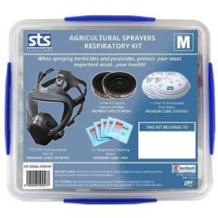 STS Full Face Mask Respirator Kit: Medium