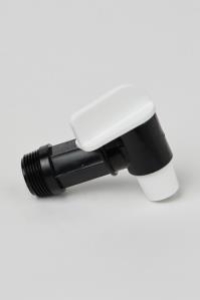 Rieke Flo Rite Drum Tap: 3/4" Black/White - Each