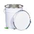 Amtrade Tin Can & Lid: 10L - Each