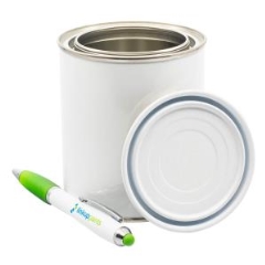 Amtrade Tin Can & Lid: 500ml - Each