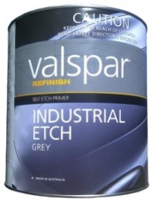 Valspar Refinish Industrial Etch Primer: White - 4L