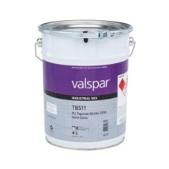 Valspar (VIM) TB511 PU Topcoat Binder DTM Semi Gloss - 4L
