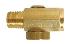 WellMade 2013 Inline Air Regulator Brass 1/4"
