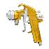 WellMade 7002P Gold Pressure Feed Spray Gun: 1.4mm - Each