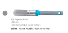 Wooster® 8712 Flex & Fit™ Round Brush: 30mm - Each