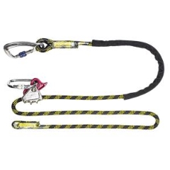 ZERO® Guard Work Positioning Rope Line w Adjuster: 3M - Each