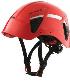 ZERO® Pinnacle Exo Vented Helmet: Red - Each