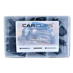 Carclips® Cable Tie Clip Kit - Case of 60 Assorted Clips