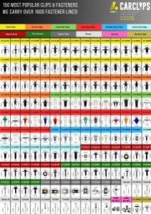 Carclips® A1 Clip Poster - Each