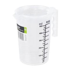 Haydn® Plastic Mixing Jug: 500mL - Each
