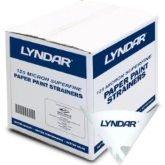 Lyndar Paper Paint Strainer: Superfine 125µm - Box 1000