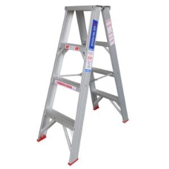 Indalex Industrial Double Sided Aluminium Ladder: 4 Step