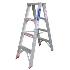 Indalex Industrial Double Sided Aluminium Ladder: 4 Step