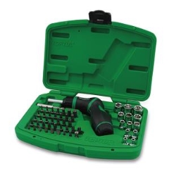 Toptul® GAAI5401 Pistol Grip Ratchet Screwdriver - 54 Pc Set