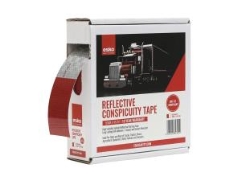 Esko® Conspicuity Tape 50mm x 45.7M: Red/White - Roll
