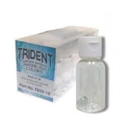 TRIDENT Mixing Bottles: 50mL - 10 Pack