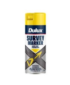 Dulux Survey Marker: Vivid Yellow - Aerosol