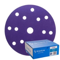 SmartLine™ Ceramic Velcro Disc 150mm 15H: P180 - Box of 50