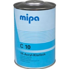 Mipa C 10 1K Acrylic Clearcoat: Gloss - 1L