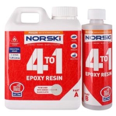 Norski® 4 to 1 Epoxy Resin - 5L Kit