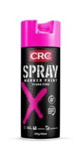 CRC Spray Marker Paint: Fluro Pink - Aerosol