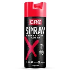 CRC Spray Marker Paint: Fluro Red - Aerosol