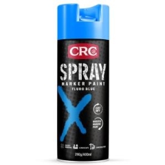 CRC Spray Marker Paint: Fluro Blue - Aerosol