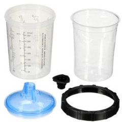3M™ 10M125 Paint Cup Kit: Midi 400mL 125µm - Kit