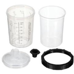 3M™ 10M190 Paint Cup Kit: Midi 400mL 190µm - Kit