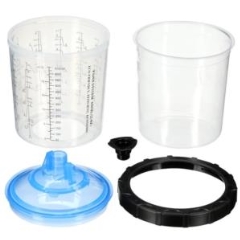 3M™ 10S125 Paint Cup Kit: Standard 650mL 125µm - Kit