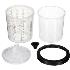 3M™ 10S190 Paint Cup Kit: Standard 650mL 190µm - Kit