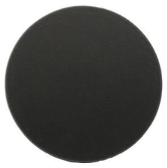 3D® Black Foam Finishing Pad: 165mm (6.5") - Each